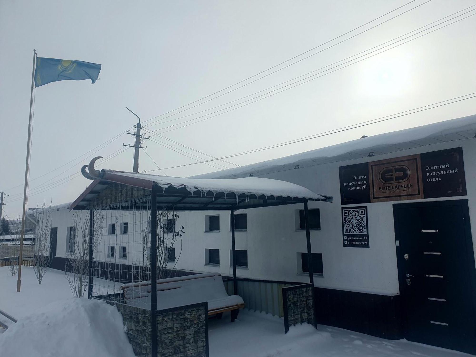 Elite Capsule Hotel Balqash Exterior photo